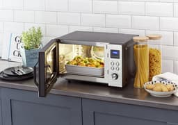 Severin MW7777 combi magnetron met ceramic bodem en 2 lagen tegelijk mogelijk — thumbnail 5