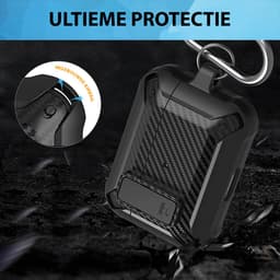 YONO Hoesje geschikt voor Airpods Pro 2 -1 - Case - Lock - Carbon Look — thumbnail 3