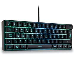 KingPin X1 60% RGB Gaming Keyboard QWERTZ (SCA)