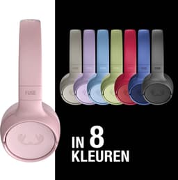 FRESH 'N REBEL - Code Fuse - On-ear Draadloze hoofdtelefoon Pastel Pink — thumbnail 3
