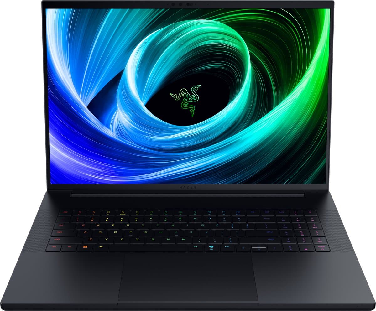 Razer Blade 18 Gaming Laptop - 18" UHD+240Hz LCD - Intel Ultra 9 275HX - 32GB RAM - RTX 5070 Ti - 1TB — afbeelding 1