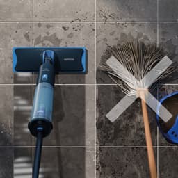 PHILIPS OneUp XV3101/11 Elektrische dweil Blauw inclusief 2 dweildoeken — thumbnail 2