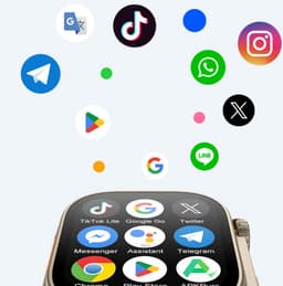 Traqio TRQ01 - smartwatch kinderen - gps horloge kind - kinderhorloge bellen - gps tracker kinderhorloge - kinderhorloge met gps - kinderhorloge — thumbnail 3