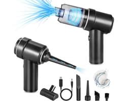 Draadloze Handstofzuiger - 3-in-1 Mini Stofzuiger voor Huisdieren en Autoreiniging
