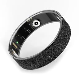 WizBay Premium Select® Zwarte FrostLook Smart Ring Dames Heren - Oplaad Case - Hypoallergeen - Hartslag & Slaap Monitor - IP68 Waterdicht - O2 Meting - Gesture Functie - Multiple Sport Modi - #10 — thumbnail 4