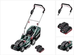 Metabo RM 36-18 LTX BL 36 accugrasmaaier 36 V ( 2x 18 V ) LTX Brushless + 2x accu 4.0 Ah - zonder lader — thumbnail 1