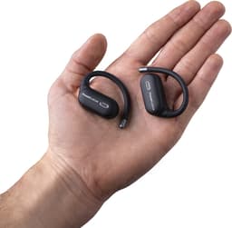 PowerLocus Move - Open-Ear Koptelefoon - Draadloze Oordopjes - Bluetooth 5.3 - Draadloze oortjes - Waterproof Sport Oortjes - Universeel - Zwart — thumbnail 5
