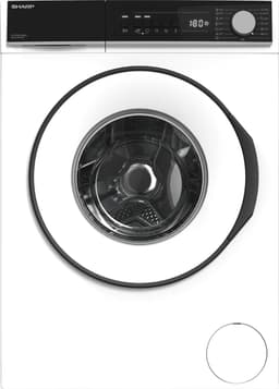 Sharp was machine New Line ESNFB814BWNA – energie label A – 8kg – 1400rpm – Aquastop – Steamwash – wit — thumbnail 1