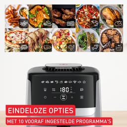 Tefal Easy Fry Silence Deluxe EY552D - Stille Airfryer 5L - Silent Technology - Extra-Crisp - 55% Sneller - Voor 6 Personen — thumbnail 4