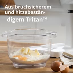 Keukenmachine MUM Serie 2 – 700W – Compact En Krachtig – Wit Design – Veelzijdige Functies – Ideaal Voor Bakken En Koken — thumbnail 2