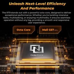 Oukitel RT9 Rugged tablet 6/256 GB - Robuuste tablet - Tablet 10 inch - Android tablet - IP69 waterproof en stofdicht - Met Robuuste case - 4G Dual SIM aansluiting - Mobiel internet en GPS - Android 14 - Extra bescherming - Tablet voor industrieën — thumbnail 3