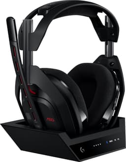 LOGITECH G G ASTRO A50 Lightspeed On-ear Draadloze gaming-headset Zwart — thumbnail 1