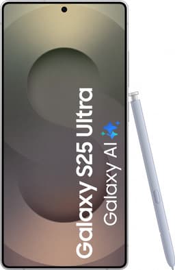 Samsung Galaxy S25 Ultra 5G - 512GB - Titanium White Silver — thumbnail 2