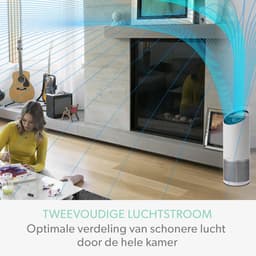 Leitz TruSens Z-1000 Luchtreiniger - Fijnstoffilter- Koolstoffilter - UVC-Lamp - 23m2 - Wit — thumbnail 4