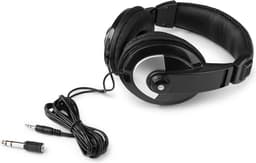 Koptelefoon - SkyTec SH120 hoofdtelefoon voor DJ, instrumenten, muziek, etc. met 2 meter kabel - Zwart — thumbnail 2