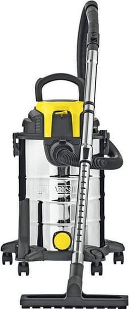 PARKSIDE®  Premium Nat-/droogzuiger  - Krachtige multifunctionele stofzuiger - Ook te gebruiken als Blazer -  Extra stil - RVS Tank  - 1400 W - 23 Liter - Nat en droog - Waterzuiger - Alleszuiger -  Bouwstofzuigers — thumbnail 1