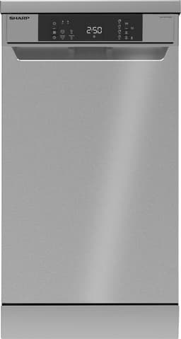Sharp QWNS1CF49ESEU vrijstaande smalle 45 cm brede vaatwasser — thumbnail 1