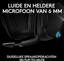 Logitech G935 - Draadloze Gaming Headset - Geschikt voor PC & Mac - Zwart — thumbnail 3