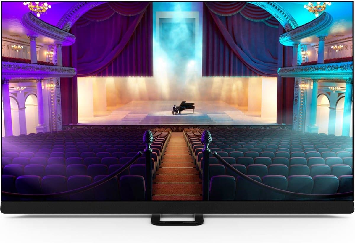 Philips 55OLED908/12 AMBILIGHT tv, Ultra HD OLED, Ambilight 3 net gen., Google TV, Ultra HD Premium, P5 AI Perfect Picture 139,7 cm (55") 4K Ultra HD Wifi Metallic — afbeelding 1