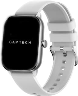 SAMTECH Smartwatch Ultra Thin Pro- Heren & Dames – horloge – Stappenteller, Calorie Teller, Slaap meter, HD – Grijs — thumbnail 1