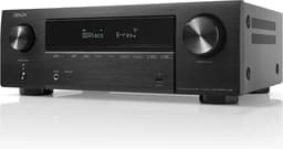 Denon AVR-X1800H AV Receiver met DAB-Radio, 7.2 kanalen, HEOS® Built-In, 3D-Audio Versterker, Bluetooth en WIFI ingebouwd en 8K HDMI-Aansluiting- Zwart — thumbnail 1