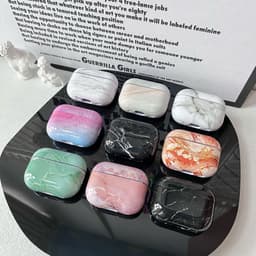 WoniQ Airpods Pro 2 hoesje "Pink Marble" Geschikt voor Airpods Pro 2 - Airpods Pro 2 case - Airpods case - Airpod case - Airpod hoesje — thumbnail 3