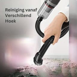 Multifunctionele Stofzuiger - Steelstofzuiger Zonder Zak op Accu - Oplaadbare Stofzuiger - 6 in 1 Apparaat - Voor Nat en Droog Vuil - Draadloos - Oplaadbaar — thumbnail 3