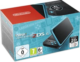 New Nintendo 2DS XL Console - Zwart/Turquoise — thumbnail 1