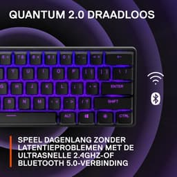 SteelSeries Apex Pro Mini - Draadloos Mechanisch Gaming Keyboard - US Qwerty — thumbnail 3