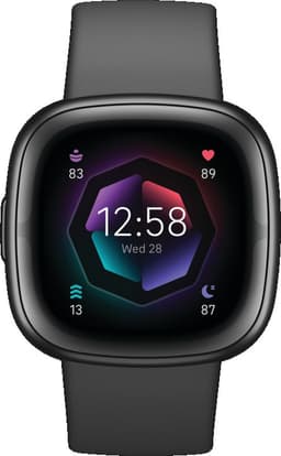 FITBIT Sense 2 Zwart — thumbnail 1