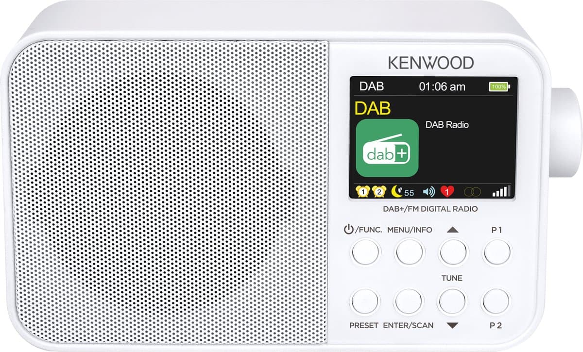 Kenwood CR-M30DAB Wit — afbeelding 1