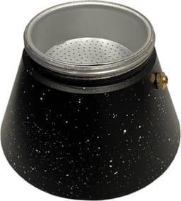 Rosenberg Espresso maker aluminium - percolator 9 kops – zwart — thumbnail 2