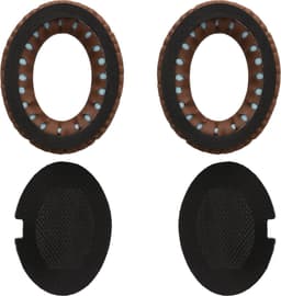 kwmobile 2x oorkussens geschikt voor Bose Quietcomfort 35 35II 25 15/QC35 QC35II QC25 QC15 - Earpads voor koptelefoon in donkerbruin — thumbnail 4