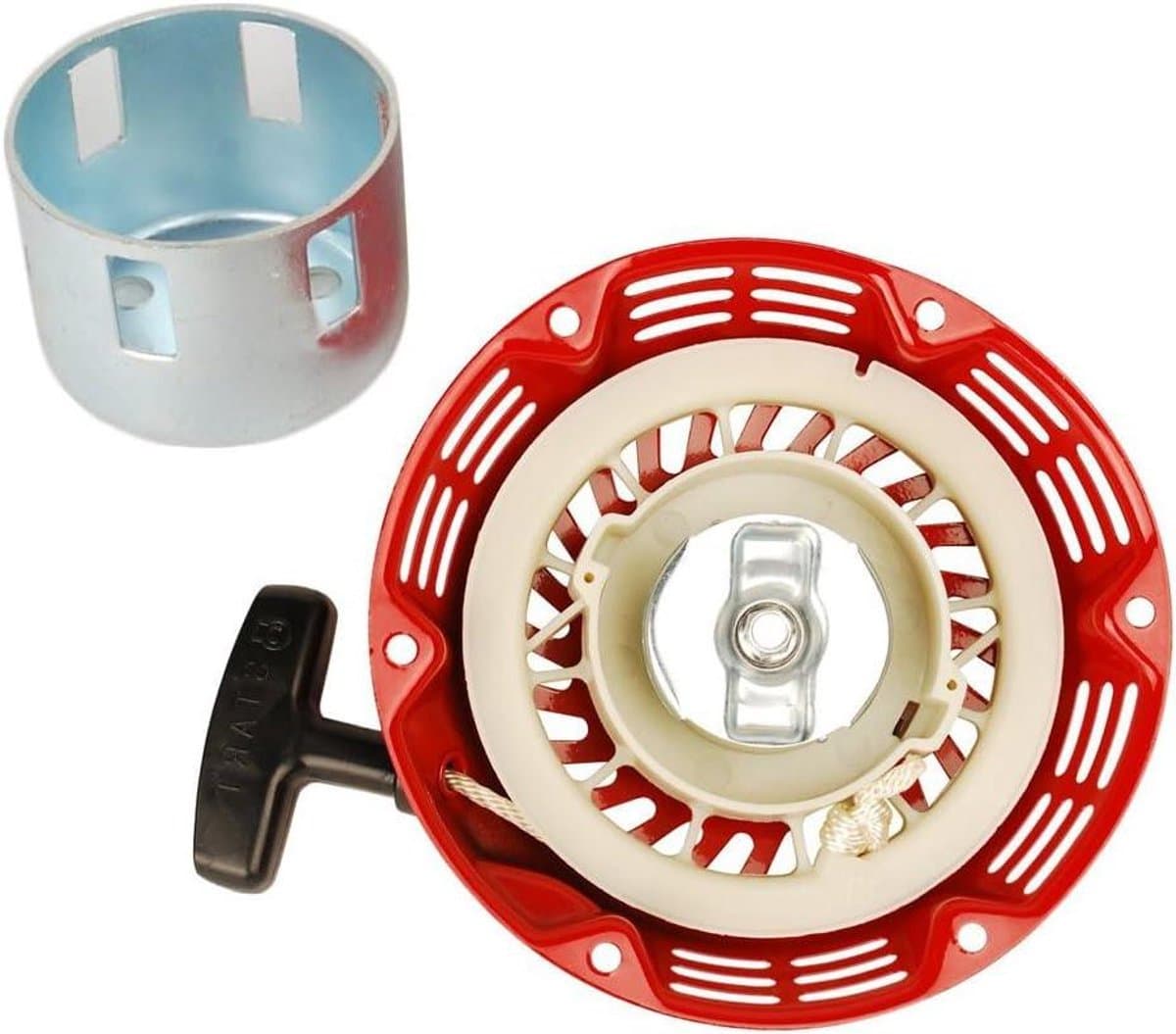 Terugslag Pull Starter Start Cup Montage voor Honda GX140 GX160 Mini Bike Baja Warrior Heat MB165 MB200 163CC 196CC 5.5HP 6.5HP JF168 JF200 — afbeelding 1