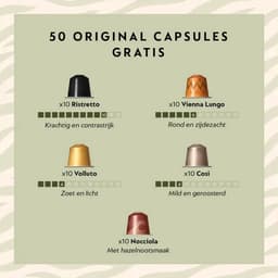 De'Longhi Mini Black Nespresso Essenza EN85.B - 50 Capsules — thumbnail 5