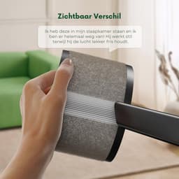 Zavira® Luchtreiniger - Filter - Lonisator - Wit - 17D x 17B x 27H centimeter — thumbnail 3