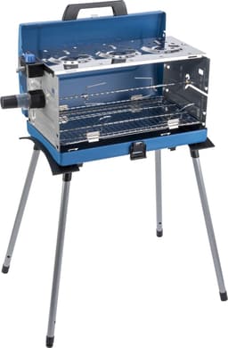 Campingaz 400 SGR, 5200 W, Grill, Gas, Raster, Blauw, Zilver, Rechthoekig — thumbnail 5