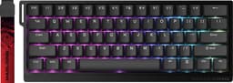 MADLIONS MAD 60 HE RGB - Gaming Keyboard (Toetsenbord) - 60% - 8KHz - 0.04mm Rapid Trigger - Magnetisch - RGB - 61 Toetsen - Side-Printed - Zwart — thumbnail 1