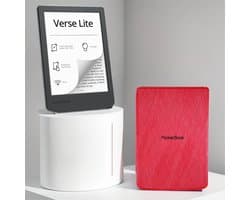 PocketBook Verse Lite e-reader – 6 inch – 8 GB + Rood hoesje – voordeelbundel