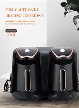 Elektrische Turkse Koffieapparaat voor 2 Kop | Espressomachine | Koffiemachine Met Bonen | Turkse Koffie | Türk Kahvesi | Electric Turkish Coffee Maker | 2 Kop — thumbnail 5
