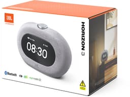 JBL Horizon 3 - Bluetooth®-wekkerradio speaker met DAB/DAB+/FM-radio - Grijs — thumbnail 5
