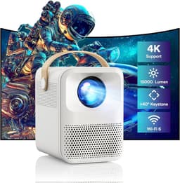 Mini beamer - Projector - Beamerscherm - Projectiescherm - Outdoor & Indoor Projector - — thumbnail 1