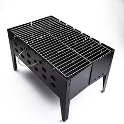 Caligril Barbecue Grill - Handig Meeneem BBQ - Makkelijk opzetten - 50x31x30CM - 3.2KG — thumbnail 2