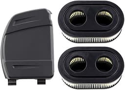 Twee luchtfiltersets geschikt voor luchtfilterkappen geschikt voor Briggs & Stratton 550E, 575EX, 575IS, 625EXI, 650EXI, 675EXI en 675IS motoren. geschikt voor onderdelen 594106, 798339, 798452 en 593260. — thumbnail 1