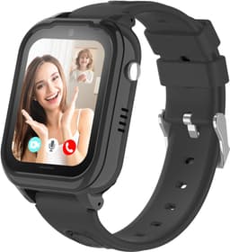 Protectly® GPS Horloge Kind Met Simkaart - SOS-Knop - Smartwatch Kinderen - Smartwatch Kind - GPS Tracker Kind - 4G - Videobellen - HD Camera - Whatsapp en SMS - Elke polsmaat - Incl. Simkaart — thumbnail 1