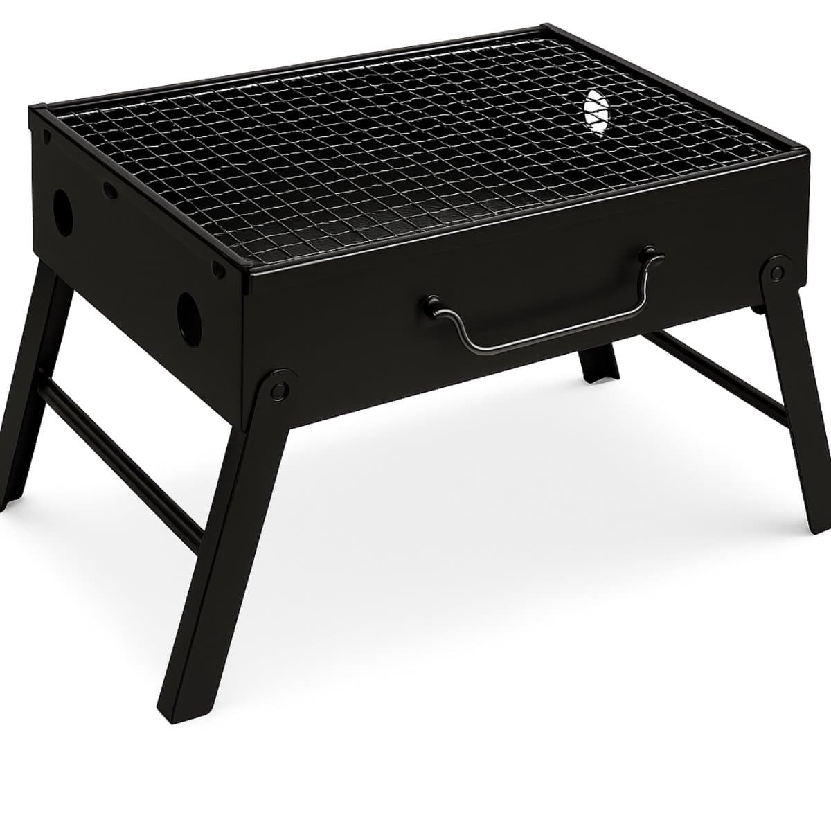 Houtskool BBQ - Barbecue - Inklapbaar - Barbecue Houtskool - Tafel Grill - Camping - Strand - Festival - Park — afbeelding 1