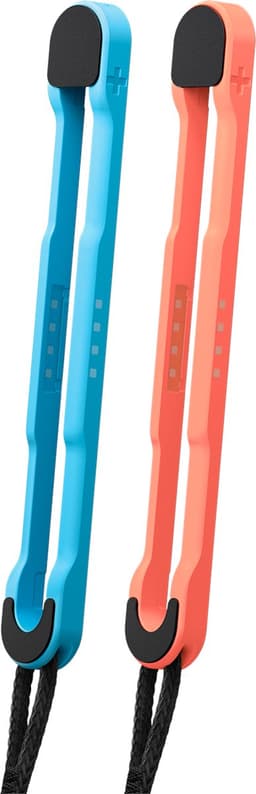 Nintendo Switch 2 Joy-Con Polsbandjes Set Blauw/Rood — thumbnail 2