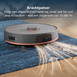 Philips Homerun 5000-serie Robotstofzuiger Met Dweilfunctie - XU5000/10 - 10000 Pa Extreme Zuigkracht - Dubbele Dweilen — thumbnail 3