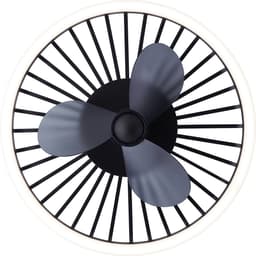 Brilliant Capo - Plafondventilator - Met verlichting - Ø 48 cm - LED 36W - CCT - 2700K-6500K - Dimbaar - Zwart - Zeer stil — thumbnail 5