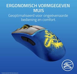 Razer DeathAdder V3 Pro - Fortnite Edition muis Gamen Rechtshandig RF Wireless + USB Type-C Optisch 30000 DPI — thumbnail 5